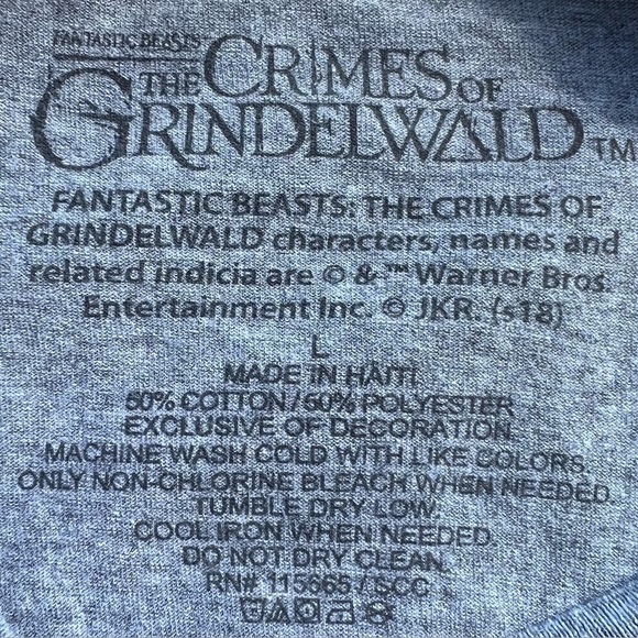 Fantastic Beasts Crimes of Grindelwald (L) grey with Velour Niffler - Picture 3 of 4